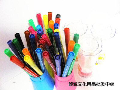 探索花瓣環保中彩水彩筆 無毒安全的兒童繪畫利器